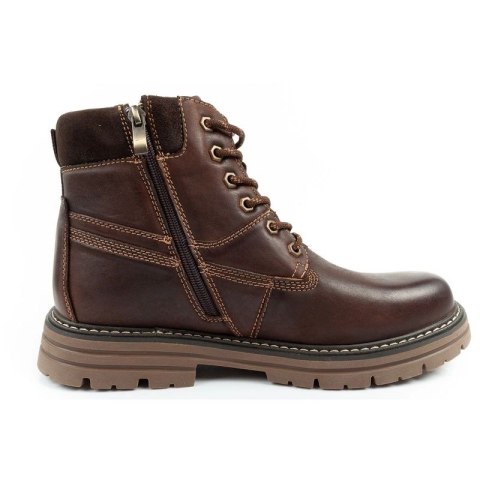 Lee Cooper buty męskie trapery trzewiki eleganckie skórzane