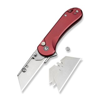 Nóż CIVIVI Elementum Utility Aluminium Burgund C23039B-5
