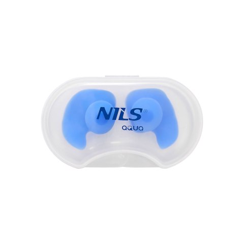 NQAW60 NIEBIESKI SILIKONOWE ZATYCZKI DO USZU NILS AQUA NILS AQUA