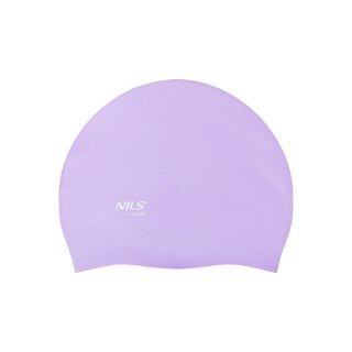 NQC JEDNOKOLOROWY FIOLETOWY CZEPEK SILIKONOWY DOTS NILS AQUA NILS AQUA