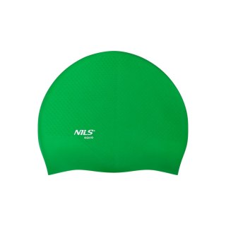 NQC JEDNOKOLOROWY ZIELONY CZEPEK SILIKONOWY DOTS NILS AQUA NILS AQUA