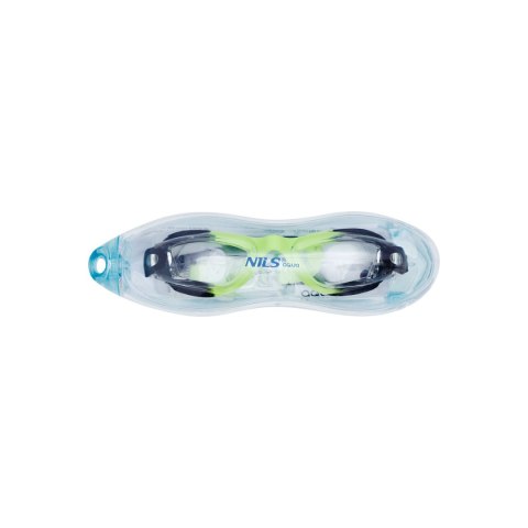 NQG770AF CZARNY/ ZIELONY JUNIOR OKULARKI NILS AQUA NILS AQUA