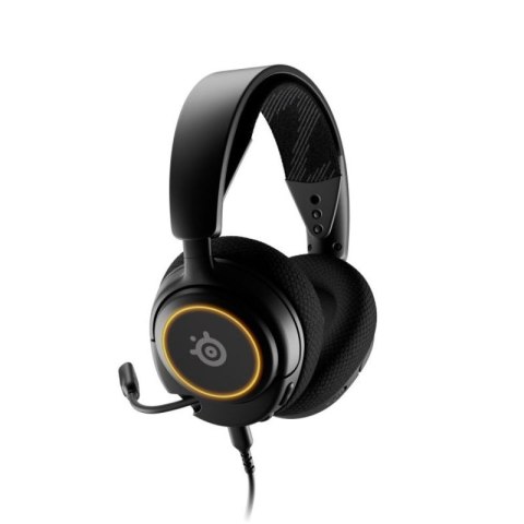 Steelseries Arctis Nova 3 Zestaw słuchawkowy Przewodowa Opaska na głowę Gaming USB Type-C Czarny
