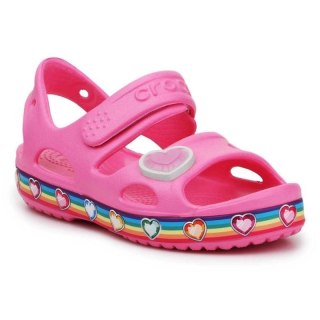 Sandały Crocs Fun Lab Rainbow Sandal Jr 206795-669 Crocs