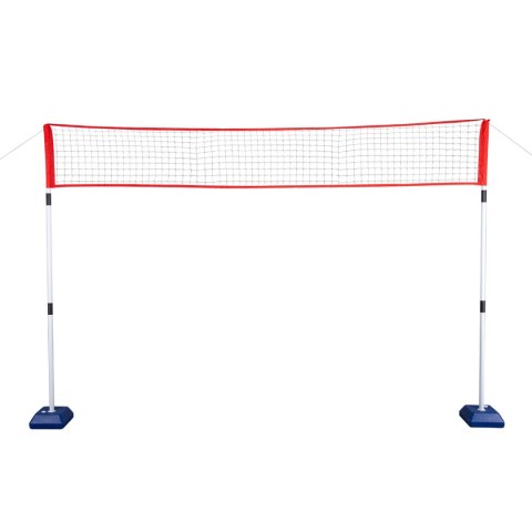 NT0300 3w1 SIATKA MULTIFUNKCYJNA BADMINTON+TENIS+SIATKÓWKA POKROWIEC PEŁNY NILS NILS