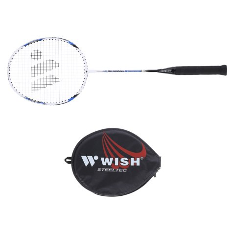 STEELTEC 9 RAKIETA DO BADMINTONA NIEBIESKA WISH WISH