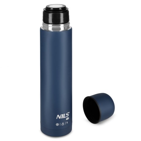 NC3804 TERMOS TURYSTYCZNY 1000 ML NIEBIESKI NILS CAMP NILS CAMP