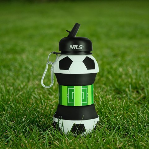 NC4104 BUTELKA SPORTOWA SKŁADANA 550ML FOOTBALL NILS NILS