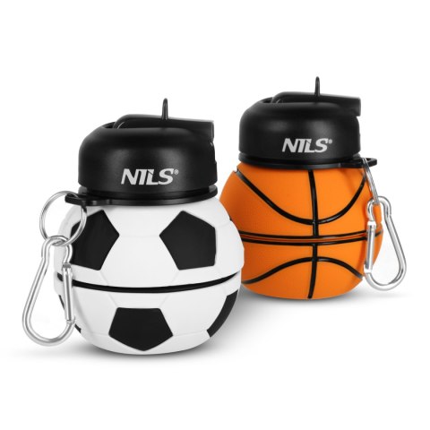 NC4104 BUTELKA SPORTOWA SKŁADANA 550ML FOOTBALL NILS NILS