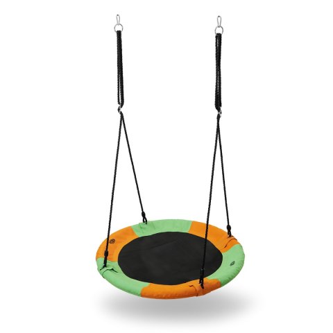 NB5003 BOCIANIE GNIAZDO HUŚTAWKA POMARAŃCZOWO ZIELONY ŚR.90 CM NILS NILS