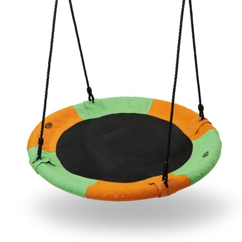 NB5003 BOCIANIE GNIAZDO HUŚTAWKA POMARAŃCZOWO ZIELONY ŚR.90 CM NILS NILS