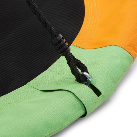 NB5003 BOCIANIE GNIAZDO HUŚTAWKA POMARAŃCZOWO ZIELONY ŚR.90 CM NILS NILS