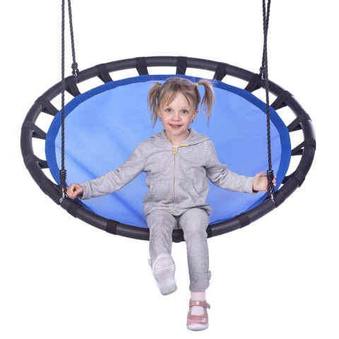 NB5035 BOCIANIE GNIAZDO HUŚTAWKA NIEBIESKIE ŚR.110 CM NILS NILS