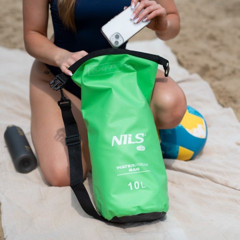 NC17103 KARIMATA SKŁADANA TURYSTYCZNA Z PODBICIEM ALUMINIOWYM + XPE 195 CM ZIELONA NILS CAMP NILS CAMP