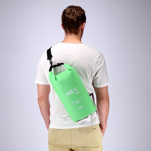 NC17103 KARIMATA SKŁADANA TURYSTYCZNA Z PODBICIEM ALUMINIOWYM + XPE 195 CM ZIELONA NILS CAMP NILS CAMP