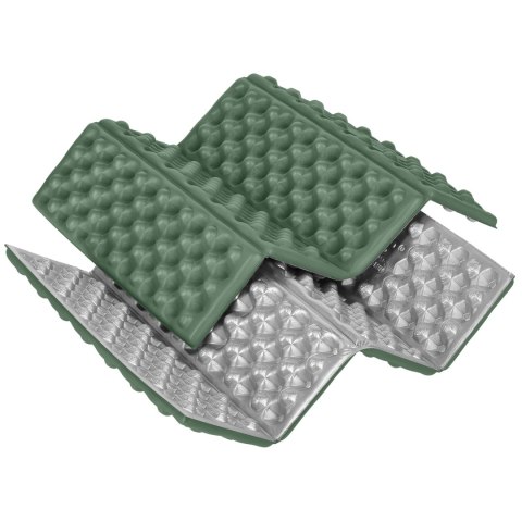 NC17105 KARIMATA KEMPINGOWA DO SIEDZENIA Z PODBICIEM ALUMINIOWYM +IXPE 40 CM ZIELONA NILS CAMP NILS CAMP