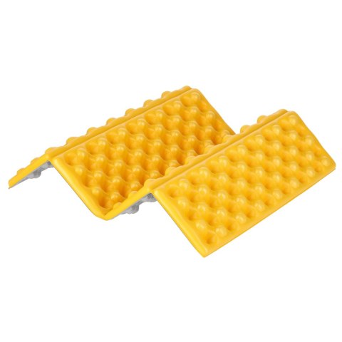 NC17105 KARIMATA KEMPINGOWA DO SIEDZENIA Z PODBICIEM ALUMINIOWYM +IXPE 40 CM ŻÓŁTA NILS CAMP NILS CAMP