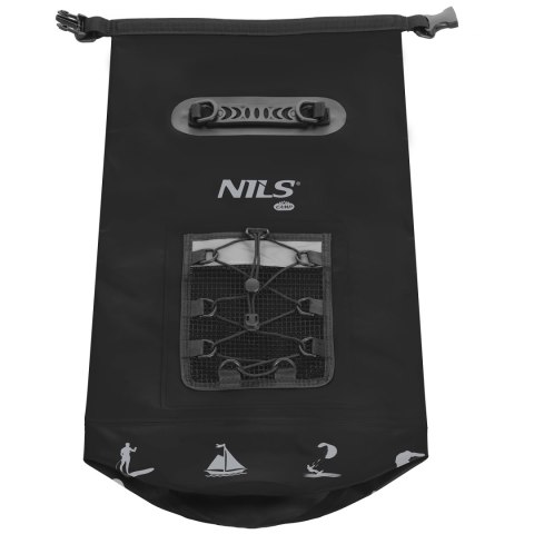 NC17108 PLECAK WODOODPORNY 25L CZARNY NILS CAMP NILS CAMP