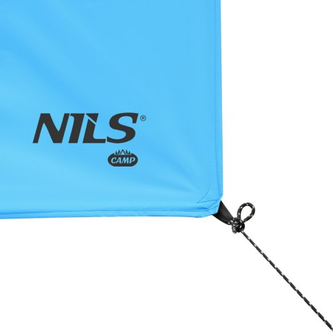 NC17111 TARP PŁACHTA BIWAKOWA KEMPINGOWA 230X140 CM NIEBIESKI NILS CAMP NILS CAMP