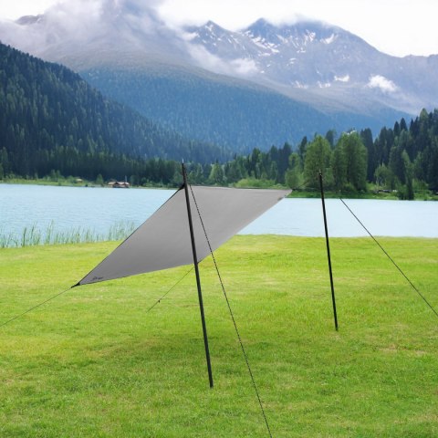 NC17111 TARP PŁACHTA BIWAKOWA KEMPINGOWA 230X140 CM NIEBIESKI NILS CAMP NILS CAMP