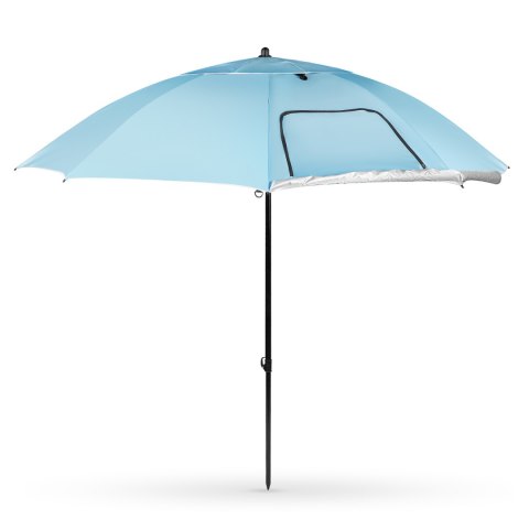 NC17114 PARASOL/PARAWAN PLAŻOWY 2W1 XXL 240 CM NIEBIESKI NILS NILS
