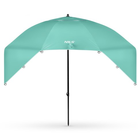 NC17114 PARASOL/PARAWAN PLAŻOWY 2W1 XXL 240 CM ZIELONY NILS NILS