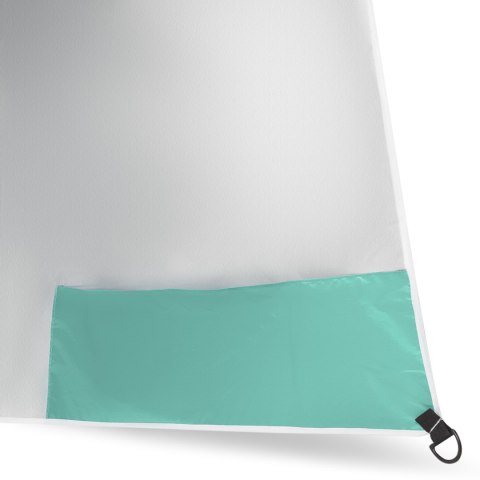 NC17114 PARASOL/PARAWAN PLAŻOWY 2W1 XXL 240 CM ZIELONY NILS NILS