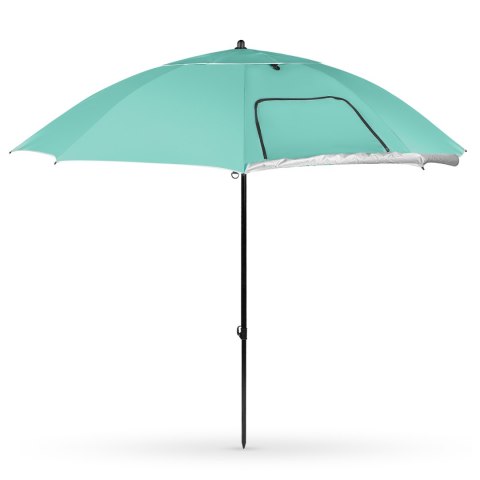 NC17114 PARASOL/PARAWAN PLAŻOWY 2W1 XXL 240 CM ZIELONY NILS NILS