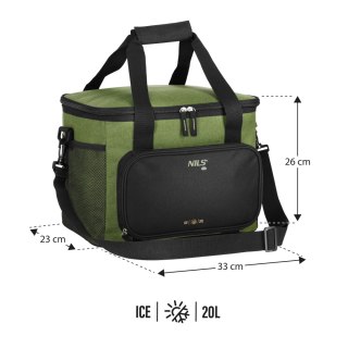 NC2904 TORBA TERMICZNA ZIELONA 20L NILS NILS