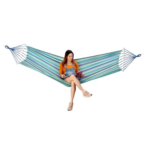NC9001 MORSKI HAMAK Z DREWNIANĄ BELKĄ 70CM I METALOWYM UCHWYTEM NILS CAMP NILS