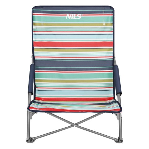NC3035 NIEBIESKO-CZERWONY KRZESŁO PLAŻOWE NILS NILS