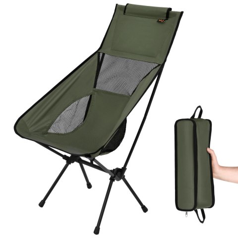 NC3321 KRZESŁO SKŁADANE ULTRALIGHT KHAKI NILS CAMP NILS CAMP