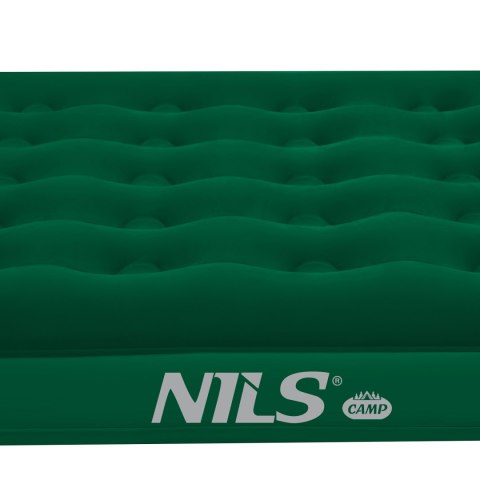 NC2802 MATERAC TURYSTYCZNY DMUCHANY 191X137X22 CM ZIELONY NILS CAMP NILS CAMP