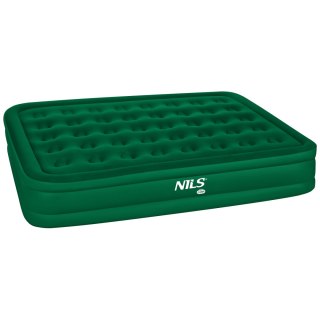 NC2808 MATERAC DWUOSOBOWY KING SIZE ZIELONY + POMPKA ELEKTRYCZNA NILS CAMP NILS CAMP