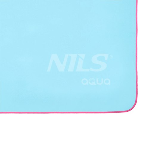 NAR13 JASNONIEBIESKI RĘCZNIK Z MIKROFIBRY 200X90 cm NILS AQUA NILS AQUA