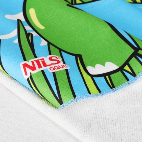 NAR20 RĘCZNIK PONCZO CROCODILE NILS AQUA NILS AQUA