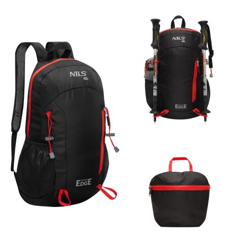 NC1724 PLECAK EDGE CZARNY 22L NILS CAMP NILS CAMP