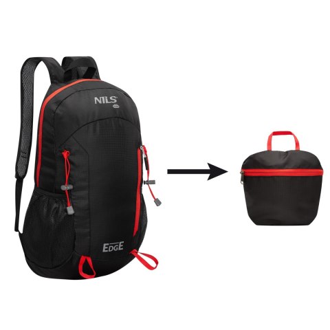 NC1724 PLECAK EDGE CZARNY 22L NILS CAMP NILS CAMP
