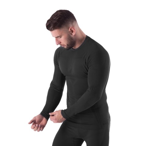 BTK0060 KOSZULKA TERMOAKTYWNA CZARNA MĘSKA 2XL/3XL RAGNAR NILS NILS