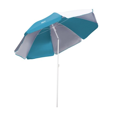NC7813 TURKUSOWY PARASOL PLAŻOWY 180 CM NILS NILS