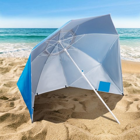 NC7822 PARASOL PLAŻOWY XL 220 CM NILS CAMP NILS