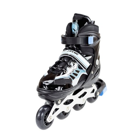 NJ1828 A CZARNY ROZM. L (39-42) ŁYŻWOROLKI NILS EXTREME NILS EXTREME