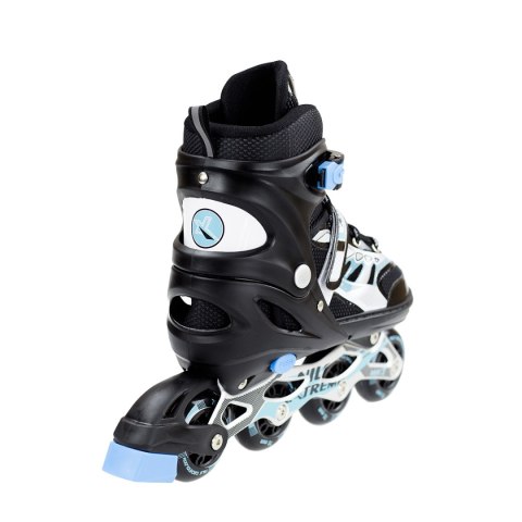 NJ1828 A CZARNY ROZM. L (39-42) ŁYŻWOROLKI NILS EXTREME NILS EXTREME