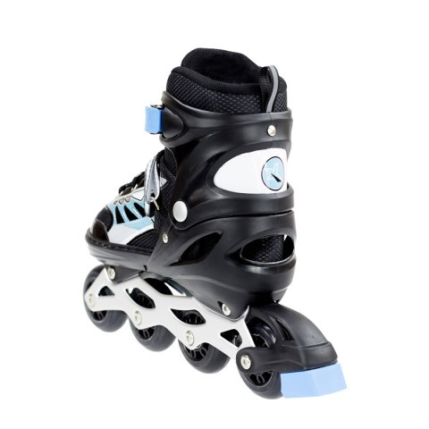 NJ1828 A CZARNY ROZM. L (39-42) ŁYŻWOROLKI NILS EXTREME NILS EXTREME