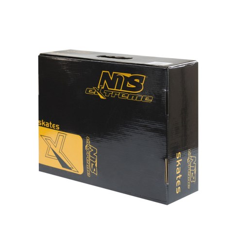 NJ1828 A CZARNY ROZM. L (39-42) ŁYŻWOROLKI NILS EXTREME NILS EXTREME