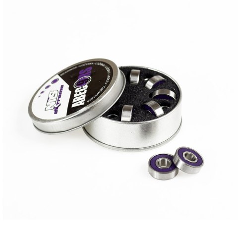 ABEC-9 RS PURPUROWY CARBON ŁOŻYSKA (8szt.) OPAK. METAL NILS EXTREME NILS EXTREME