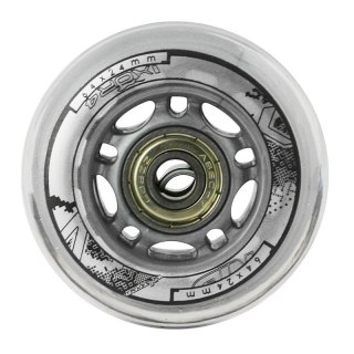 PU 64x24 82A PRZEZROCZYSTE (4 szt.) + ABEC-7 (8 szt.) ZESTAW NILS EXTREME NILS EXTREME
