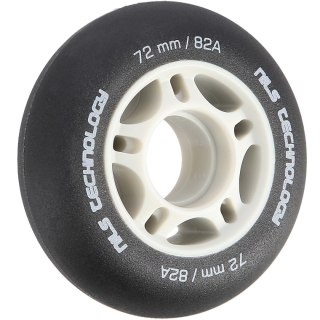 PU 72x24 82A CZARNE MATOWE KÓŁKA (4 szt.) NILS EXTREME NILS EXTREME