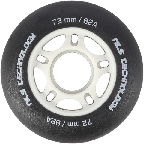 PU 72x24 82A CZARNE MATOWE KÓŁKA (4 szt.) NILS EXTREME NILS EXTREME