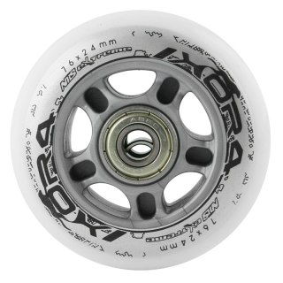 PU 76x24 82A BIAŁE (4 szt.) + ABEC-7 (8 szt.) ZESTAW NILS EXTREME NILS EXTREME